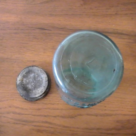 Vintage Blue Ball Mason Lucky Number #7 - Picture 3 of 5